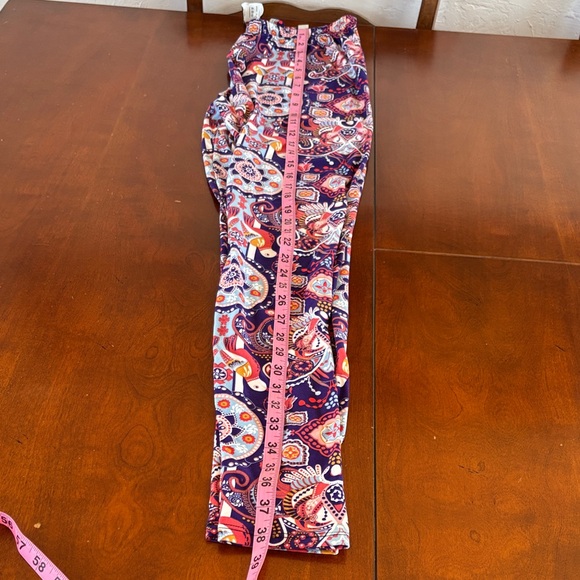 Agnes & Dora Navy and Multicolor Patterned Legging Bundle. NWT - Picture 5 of 5